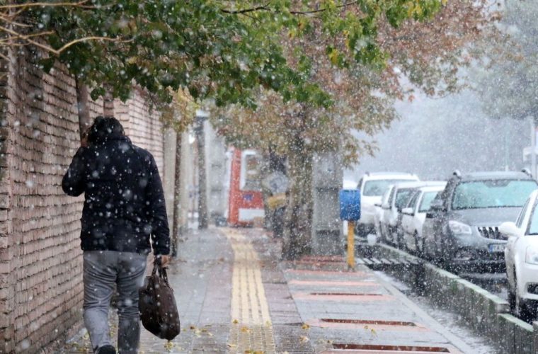 بارش برف و باران در اکثر نقاط کشور
