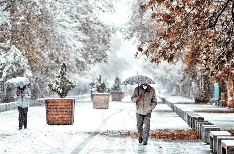 آغاز بارش‌ برف و باران در بیش از ۱۰ استان از امروز