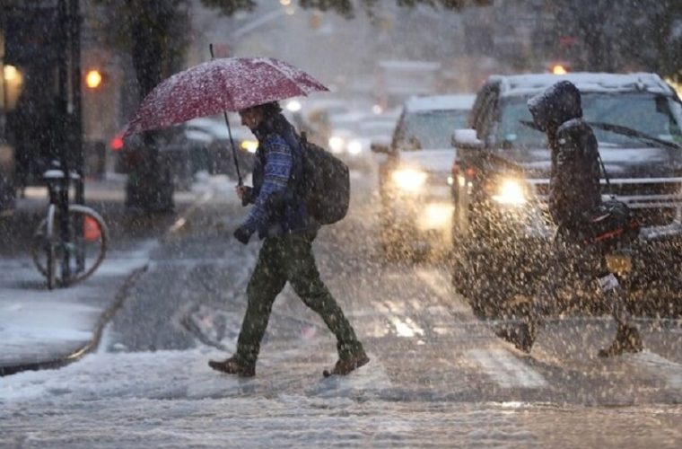 بارش برف و باران در نقاط مختلف کشور