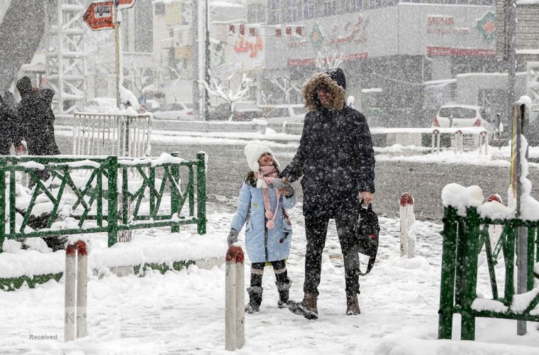 بارش برف همراه با کاهش دما، از فردا