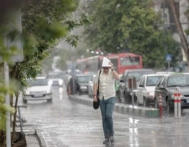 رگبار و رعد و برق در برخی نقاط کشور