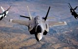 جنگنده‌های رادار گریز F-35 آمریکا در رصد پدافند ارتش ایران