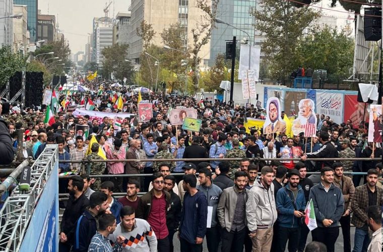 برگزاری راهپیمایی ۱۳ آبان ۱۴۰۲ ،با شعار نظم نو جهانی با نسل آرمانی