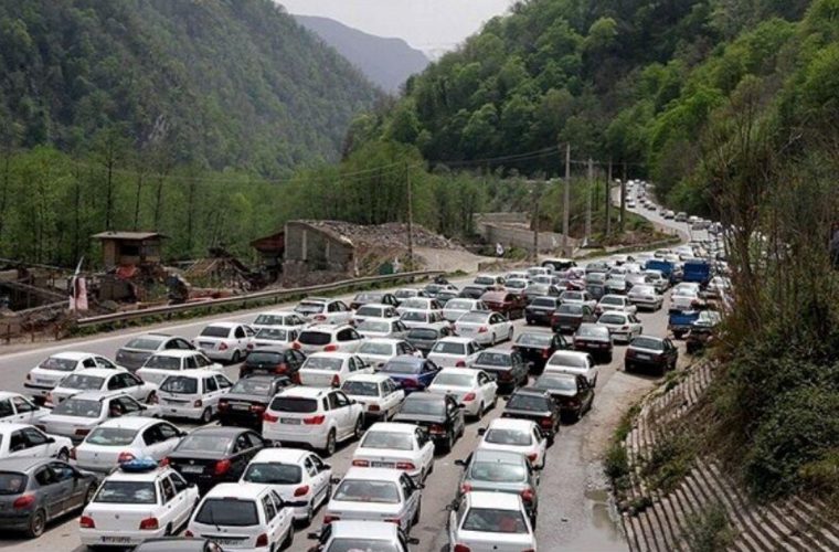 محور پونل ـ خلخال مسدود شد/ گزارش ترافیک سنگین در جاده‌ها